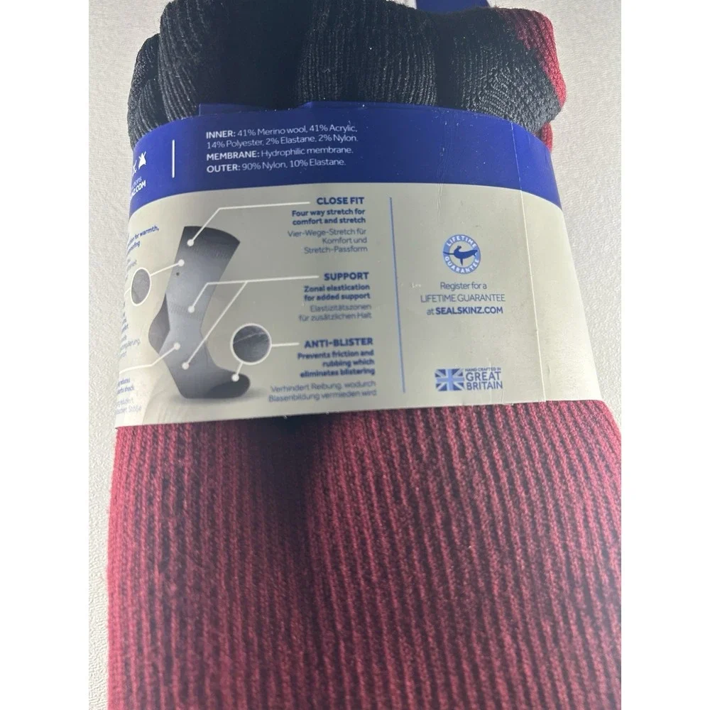 Sealskinz Men's Waterproof Extreme Cold Weather Mid Length Socks XL - Picture 6 of 6